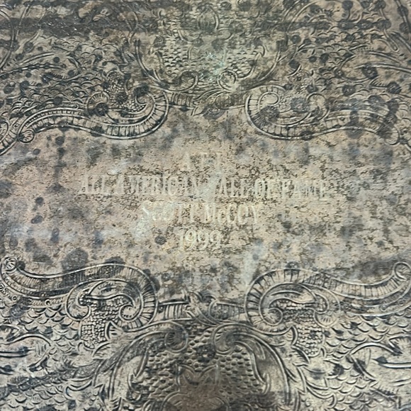 Ornate Silver Tray - Picture 4 of 8